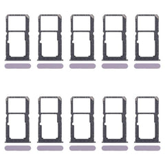 For OPPO A80 5G CPH2639 10pcs Original SIM Card Tray + SIM Card Tray / Micro SD Card Tray, For OPPO A80 5G(Original), For OPPO A80 5G (Original)