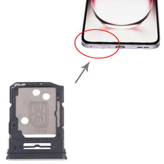 For OPPO Reno12 Pro CPH2629 10pcs Original SIM Card Tray + SIM Card Tray / Micro SD Card Tray, For OPPO Reno12 Pro (Original)