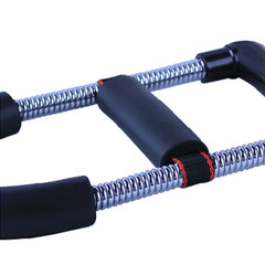 Stainless Steel Hand Wrist Strength Fitness Training Exerciser Devices, Stainless Steel Wrist Strength (Black)