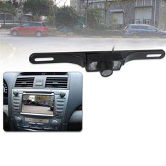 6 LED IR Infrared Waterproof Night Vision Wireless License Plate Frame Astern Backsight Rear View Camera , Support Installed in Car DVD Navigator or Car Monitor , Wide Viewing Angle: 140 degree (WD001), WD001