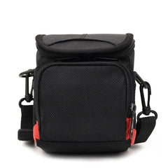 Universal Mini Digital Cloth Camera Bag with Strap, Size: 115 x 105 x 155mm, 11 x 10 x 15cm(Black)
