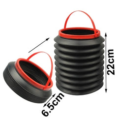 Multi-Functional Magic Folding Container / Trash Bin for Car, Black