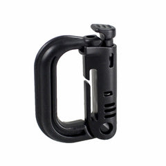 Plastic Portable Carabiner, 4 pcs in One Packaging, The Price is for 4 pcs (Light Grey), 4PCS Plastic Carabiner