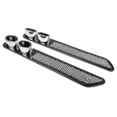 2 PCS Car Tail Pipes Exhaust Pipe Decorative Sticker