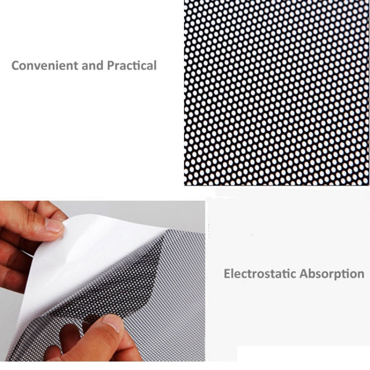 2 PCS Car Styling UV Protection Electrostatic Stickers, UV Protection