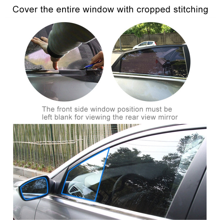 2 PCS Car Styling UV Protection Electrostatic Stickers, UV Protection