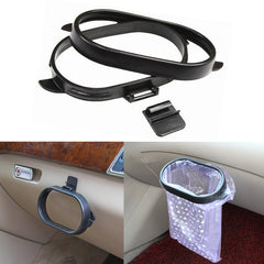 Portable Car Rubbish Bag Holder Storage Bucket Storage Rack, Car Rubbish Bag Holder