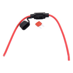 Waterproof Fuse Box Fuse Holder with Wire, DC12V, Small Size