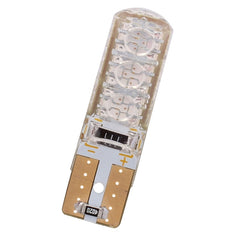 10 PCS T10 3W 300LM Silicone 6 LED SMD 5050 Car Clearance Lights Lamp, DC 12V, 6 SMD 5050 LEDs, 6 LED SMD 5050, 6  SMD 5050 LEDs