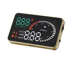 X6 3.5 inch Car OBDII / EUOBD HUD Vehicle-mounted Head Up Display Security System, Support Speed & Water Temperature & Speed Alarm & Fuel Consumption & Battery Voltage, etc., X6