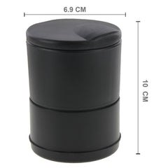 Portable Car Ashtray, Size: 6.9x6.9x10 cm, Portable Car Ashtray