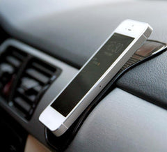 Car Anti-Slip Sticky Mat for Mobile Phone / MP3 / MP4, Size: 18.2x12x0.2cm, Anti-Slip Sticky Mat(Black), Anti-Slip Sticky Mat(Transparent)