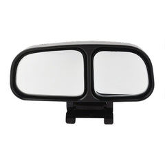 Left Side Rear View Blind Spot Mirror Universal adjustable Wide Angle Auxiliary Mirror, 3R-027L(Black), 3R-027L