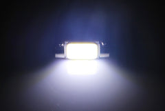 2 PCS 41mm 1.5W 80LM White Light 1 COB LED License Plate Reading Lights Car Light Bulb, 41mm