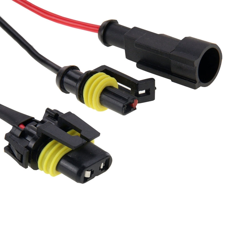 DC12V 35W H3 HID Xenon Light Single Beam Super Vision Waterproof Head Lamp, Color Temperature: 6000K, Pack of 2, H3
