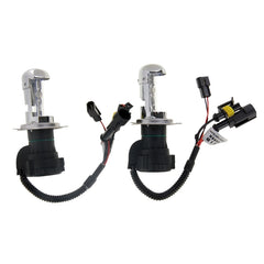 DC12V 35W 9007/9004-3 HID Xenon Light Single Beam Super Vision Waterproof Head Lamp with One Cable, Color Temperature: 6000K, Pack of 2, 9007