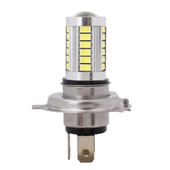 2 PCS H4 16.5W 990LM 6500K White Light 5630 SMD 33 LED Car Brake / Steering Light Bulb, DC12V, H4