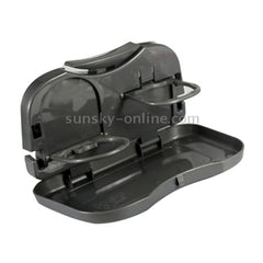 Car Rear Seat Multifunctional Folding Drink Holder, Car
