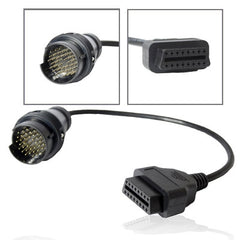 38 Pin OBDII Connector Cable, 38 Pin to 16 Pin for Mercedes Benz
