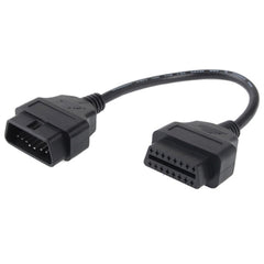 16 Pin Female to 16 Pin Male OBDII Diagnostic Cable, 16 Pin Female to 16 Pin Male