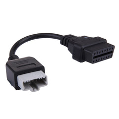5 Pin to 16 Pin OBDII Diagnostic Cable for Honda, Full Length: 20.5cm, 5 Pin to 16 Pin