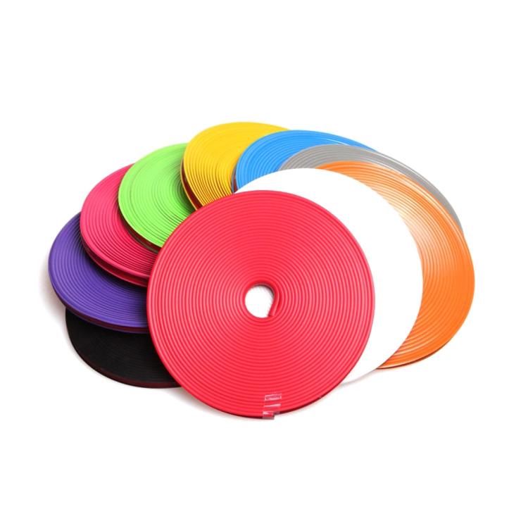 Universal Decorative Scratchproof Stickup 8M Flexible Car Wheel Hub TRIM Mouldings Decoration Strip, 15 inch, 8m