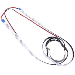 5 PCS 120cm 60 LED Waterproof Flexible Car Strip Light, DC 12V, 120cm