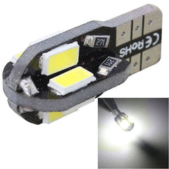 10 PCS T10 4W 280LM White Light 8 LED SMD 5630 Canbus Decode Car Clearance Lights Lamp, DC 12V, 4W 280LM