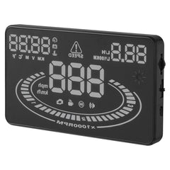 E300 5.5 inch Car OBDII / EUOBD HUD Vehicle-mounted Head Up Display Security System, Support Speed & Fuel Consumption, Overspeed Alarm,  Fuel Consumption, Water Temperature, etc., E300