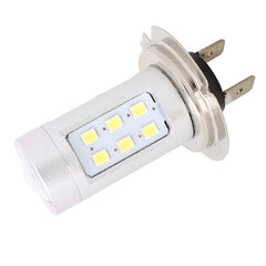 2 PCS H7 4.2W 630LM White Light 21 LED 2835 SMD Car Front Fog Light Lamp Bulb,  DC 12V, H7