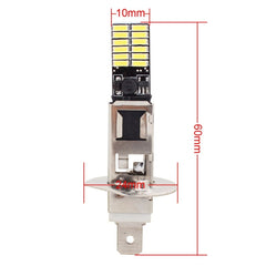2 PCS H1 4.8W 720LM 6500K White Light 24 LED SMD 4014 Error-Free Canbus Car Clearance Lights Lamp, DC 12V, H1+4.8W 720LM/6500K