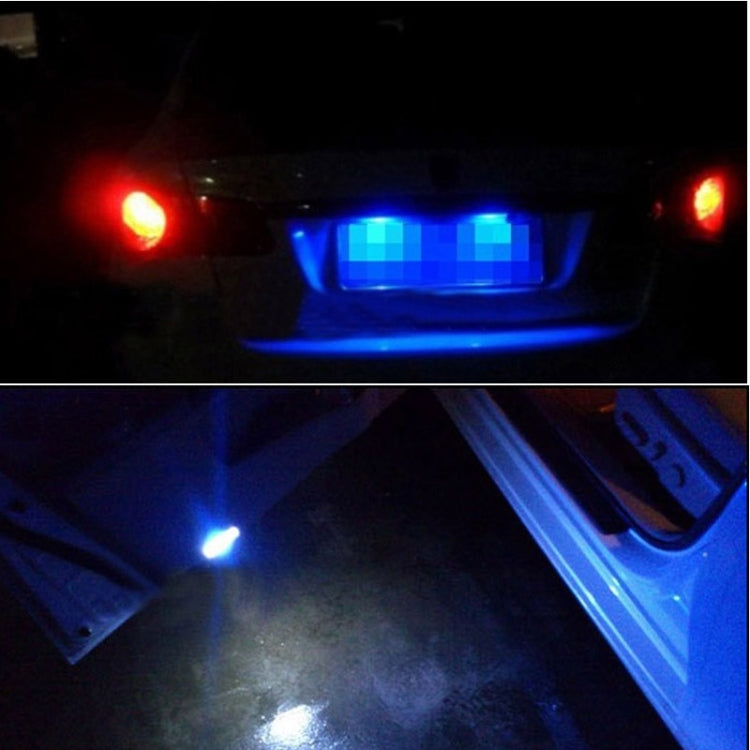 2 PCS 31mm 3W 180LM White Light 10 LED SMD 4014 CANBUS License Plate Reading Lights Car Light Bulb, 3W 31mm