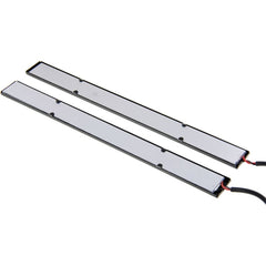 2 PCS 6W*2 DRL LED Light Bar Car Light Source Waterproof Daytime Running Lights, DC 12V, NCD-17BK Blue Light, NCD-17BK ICE Blue Light