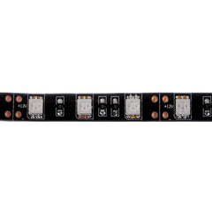 White 60 LED 5050 SMD Waterproof Flexible Car Strip Light, DC 12V, Length: 1m, S-CMS-8113R, S-CMS-8113W