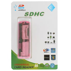 USB 2.0 Multi Card Reader, Support SD/MMC, MS, TF, M2 Card