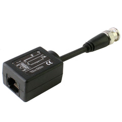2 PCS Passive Video Balun CCTV Network UTP BNC