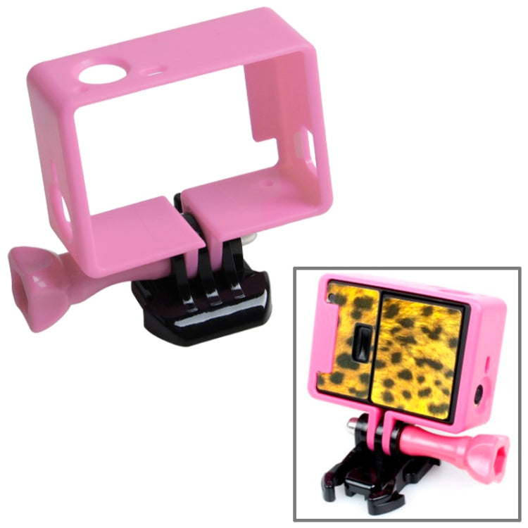 TMC High Quality Tripod Cradle Frame Mount Housing for GoPro HERO4 /3+ /3, HR191, HR191(Grey), HR191(Pink), HR191(Yellow)