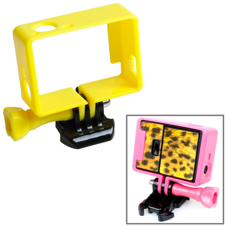 TMC High Quality Tripod Cradle Frame Mount Housing for GoPro HERO4 /3+ /3, HR191, HR191(Grey), HR191(Pink), HR191(Yellow)