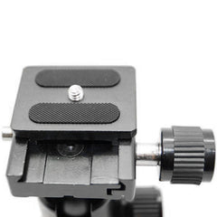 RUBY 005H Aluminium Magnesium Alloy Tripod Ball Head with Quick Release Plate Adapter, Aluminium