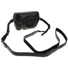 Retro Style PU Leather Camera Case Bag with Strap for Sony RX100 M3 / M4 / M5