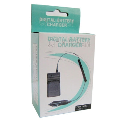 Digital Camera Battery Charger for NIKON ENEL12, ENEL12