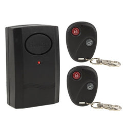 Wireless Remote Control Vibration Alarm, 2x Remote Control, Free GF22 Battery, Wireless