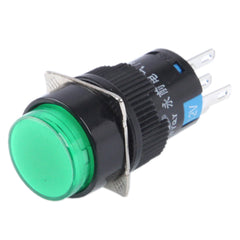 Car DIY Round Button Push Switch / Indicator, Green Indicator, Red Indicator