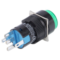 Car DIY Round Button Push Switch / Indicator, Green Indicator, Red Indicator