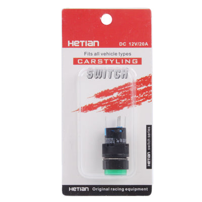 Car DIY Round Button Push Switch / Indicator, Green Indicator, Red Indicator