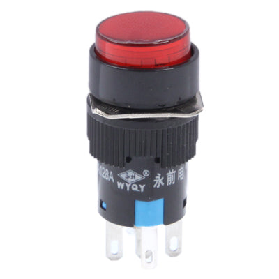 Car DIY Round Button Push Switch / Indicator, Green Indicator, Red Indicator