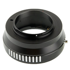 MD Lens to M4/3 Lens Mount Stepping Ring, For Olympus M4/3 (Black)