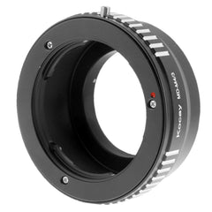 MD Lens to M4/3 Lens Mount Stepping Ring, For Olympus M4/3 (Black)