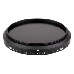 52mm ND Fader Neutral Density Adjustable Variable Filter ND 2 to ND 400 Filter, 52mm