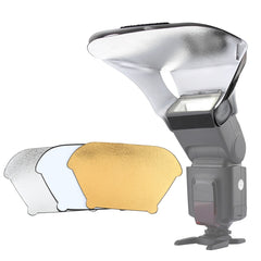 FB-20 Universal Camera Top Flash Light Speedlite Bounce Focus Flash Diffuser, FB-20